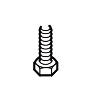 Scag 04001-49 - HH BOLT, 5/16-18 X 3.00 ZINC