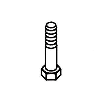 Scag 04001-51 - BOLT, HEX HEAD, 3/8-16 X 3-3/4"