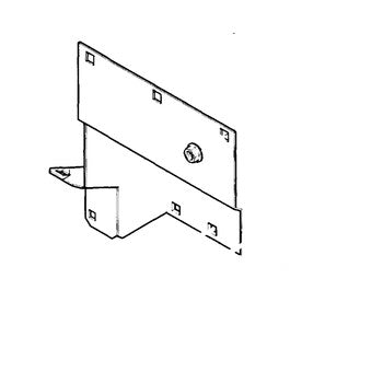 Scag 46845 - DEBRIS GUARD W/ DECAL - NO LONGER AVAILABLE