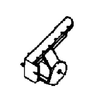 Scag 46970 - TUBE ASSY, RH CASTER-72 - NO LONGER AVAILABLE
