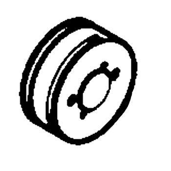 Scag 481229 - PULLEY, 4.25 OD DOUBLE GROOVE