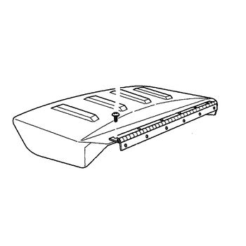 Scag 481400 - DEFLECTOR, HOPPER TOP