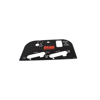 Scag 482560 - DECAL, INSTRUMENT PANEL