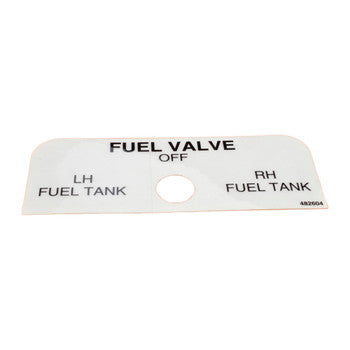 Scag 482604 - DECAL, FUEL SHUT-OFF