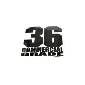 Scag 483710 - DECAL, 36