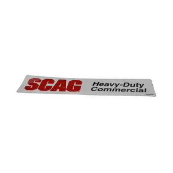 Scag 484453 - DECAL, SCAG HEAVY DUTY