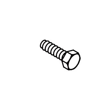 HH BOLT, 3/8-16 X 4.25 ZINC