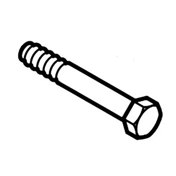 Scag 04001-163 - HH BOLT, 1/2-13 X 3.75 ZINC