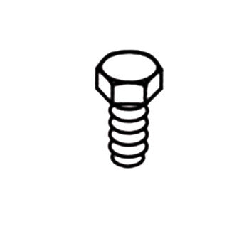 HEX HEAD BOLT 7/16-14 X 1"
