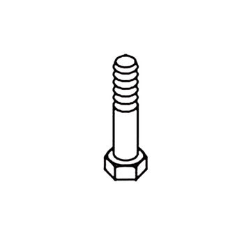 BOLT, HEX HEAD, 3/8-16X3"