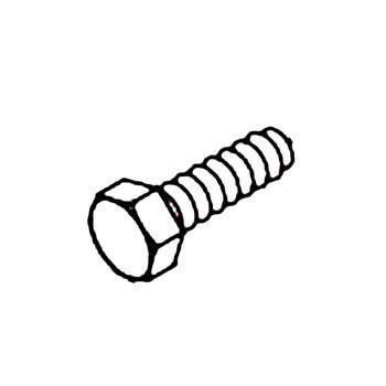 Scag 04002-10 - BOLT, HEX HEAD, M10-1.25 X 25