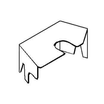 Scag 422807 - BELT COVER, LH