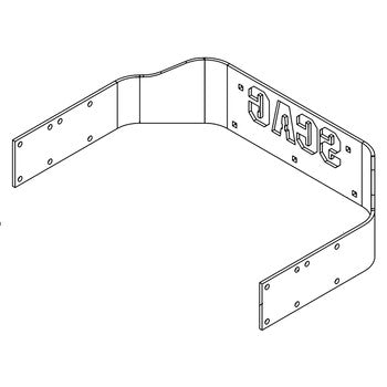 Scag 425725 - BUMPER, REAR