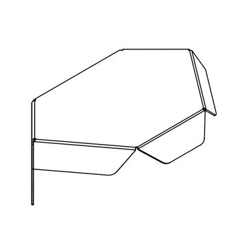 Scag 428245 - BELT GUARD LH - SMT-52V