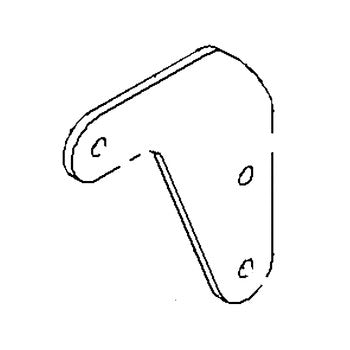 Scag 451225 - BRAKE SHAFT WELDMENT - NO LONGER AVAILABLE