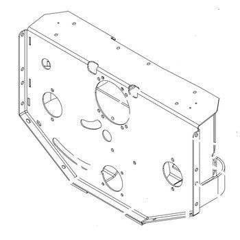 PUMP MTG PLATE WLMT, STTII-KBD