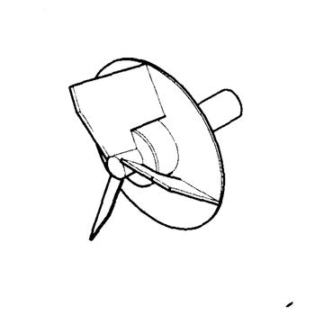 Scag 45886 - FAN WELDMENT