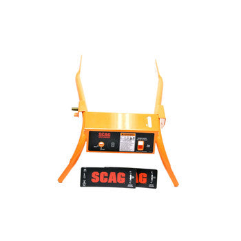 Scag 461976 - HANDLE WELDMENT W/ DECALS, 16" SW