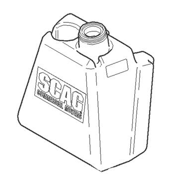 Scag 462050 - FUEL TANK ASSY, SWZV