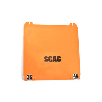 Scag 462183 - BELT COVER W/DECALS, SFW