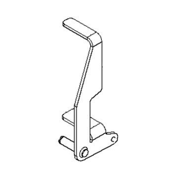 Scag 462256 - LEVER W/GRIP, PARKING BRAKE(SERVICE)
