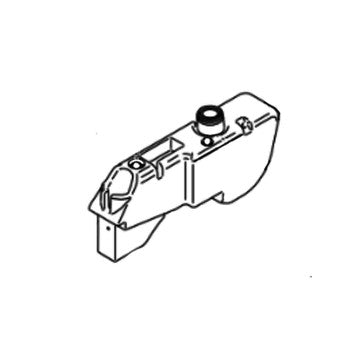 Scag 462291 - FUEL TANK ASSY, LE - SFZ-36