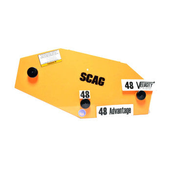 Scag 462394 - BELT COVER W/ DECALS, SWM-48