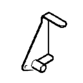 Scag 462739 - BRAKE LEVER ASSY, SZL