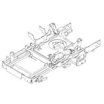 Scag 462988 - MAINFRAME W/ DECALS, STTII