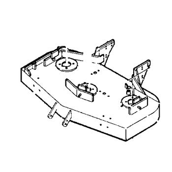 Scag 46318 - CUTTER DECK W/DECALS, SM-52 - NO LONGER AVAILABLE