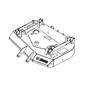 CUTTER DECK W/DECALS, SMVR-32A