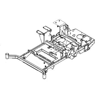 Scag 463207 - MAINFRAME ASSY W/DECALS SPZ-52