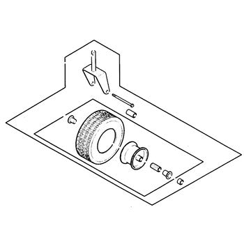 Scag 46392 - CASTER WHEEL ASSY