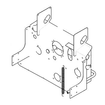 Scag 46509 - HANDLE ASSY W/GRIPS SMALL SWZ
