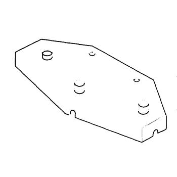 Scag 46848 - BELT COVER W/ DECALS - 72"