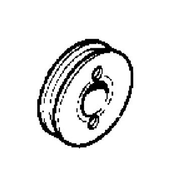 PULLEY,5.15 DIA TAPERED BORE