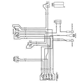 Scag 481051 - WIRE HARNESS, END DECK-KA