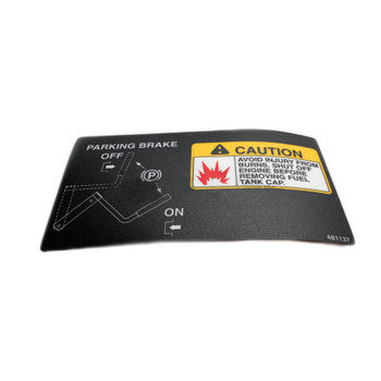 Scag 481137 - DECAL, RH FENDER