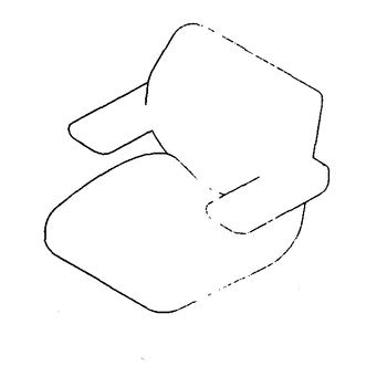 Scag 481952 - RH ARMREST