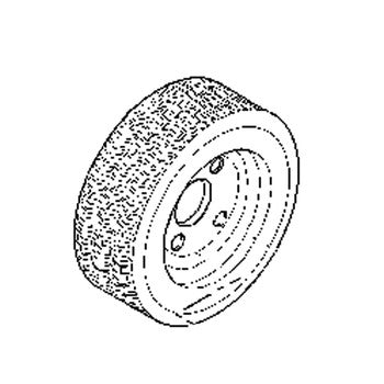 Scag 482185 - WHEEL ASSY, 23 X 8.5