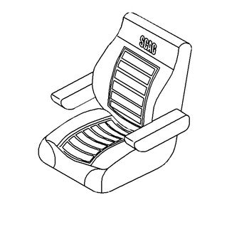 Scag 482341 - BACK COVER - NO LONGER AVAILABLE