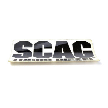 Scag 482367 - DECAL, SCAG TURBO DIESEL
