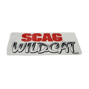 Scag 482906 - DECAL, SCAG WILDCAT