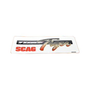DECAL, TURF TIGER