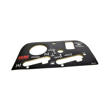 Scag 483255 - DECAL, INSTRUMENT PANEL-KA LC