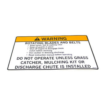 Scag 483406 - DECAL, KNIVES