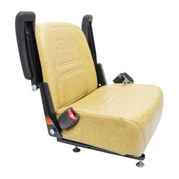 Scag 483736 - SEAT ASSY W/ADJ RAIL & SEATBELT