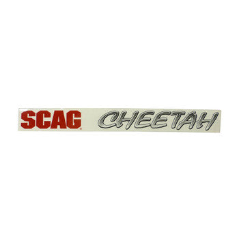Scag 484126 - DECAL, SCAG CHEETAH