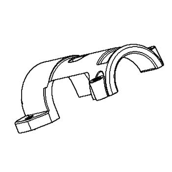 Scag 484290 - PIPE, MUFFLER EXT
