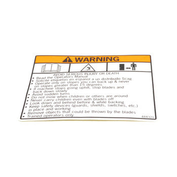 DECAL, FUEL TANK - WARNING